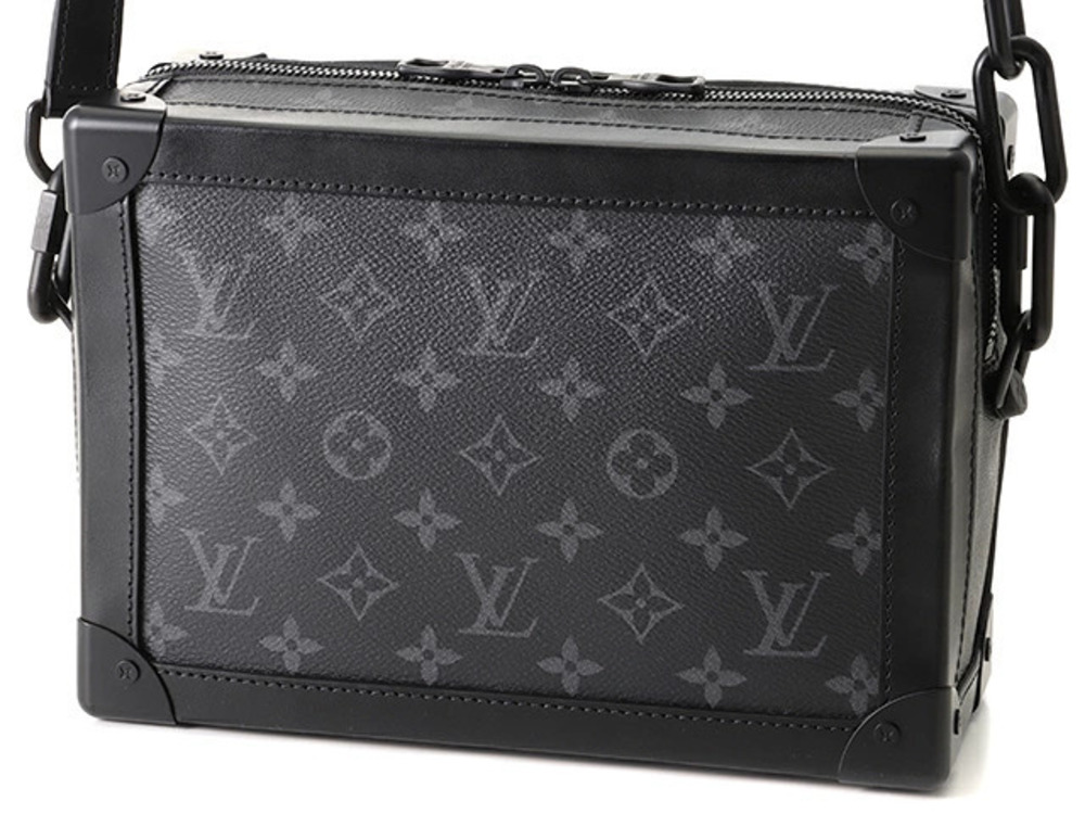 LOUIS VUITTON Soft Trunk Monogram Eclipse Black
